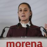 La candidata del oficialismo mexicano a la presidencia de México, Claudia Sheinbaum, participa durante una rueda de prensa en la Ciudad de México (México). Imagen de archivo. EFE/ Isaac Esquivel