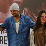 El dúo mexicano de música pop, Jesse & Joy, posan hoy, durante una conferencia de prensa en el Auditorio Nacional de la Ciudad de México (México). EFE/Mario Guzmán