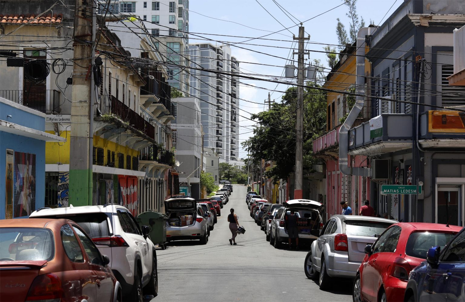 Fotografía de una calle en Puerta de Tierra en San Juan (Puerto Rico). Imagen de archivo. EFE/ Thais Llorca