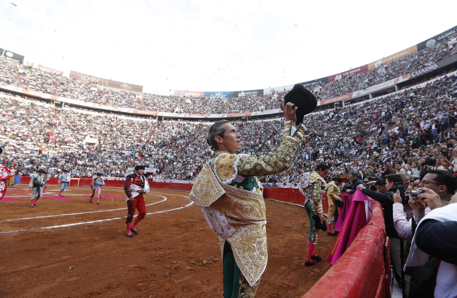 Fotografía de archivo del torero mexicano Diego Silveti durante una corrida en Ciudad de México (México). EFE/ Mario Guzmán