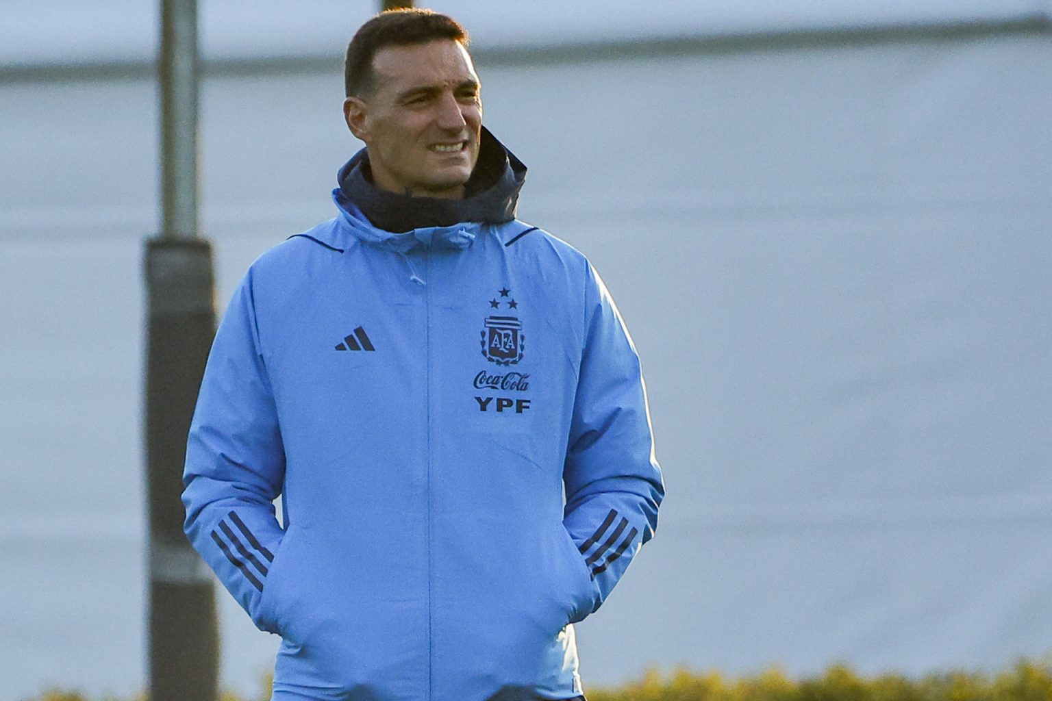 El seleccionador de Argentina, Lionel Scaloni, en una fotografía de archivo. EFE/ Juan Ignacio Roncoroni