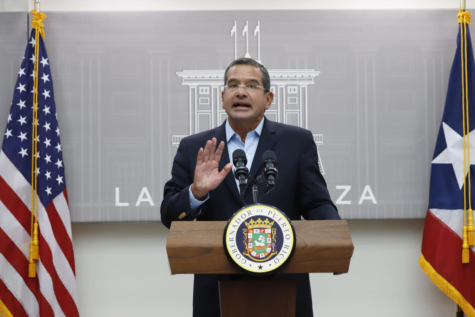 Imagen de archivo del gobernador de Puerto Rico, Pedro Pierluisi. EFE/ Thais Llorca