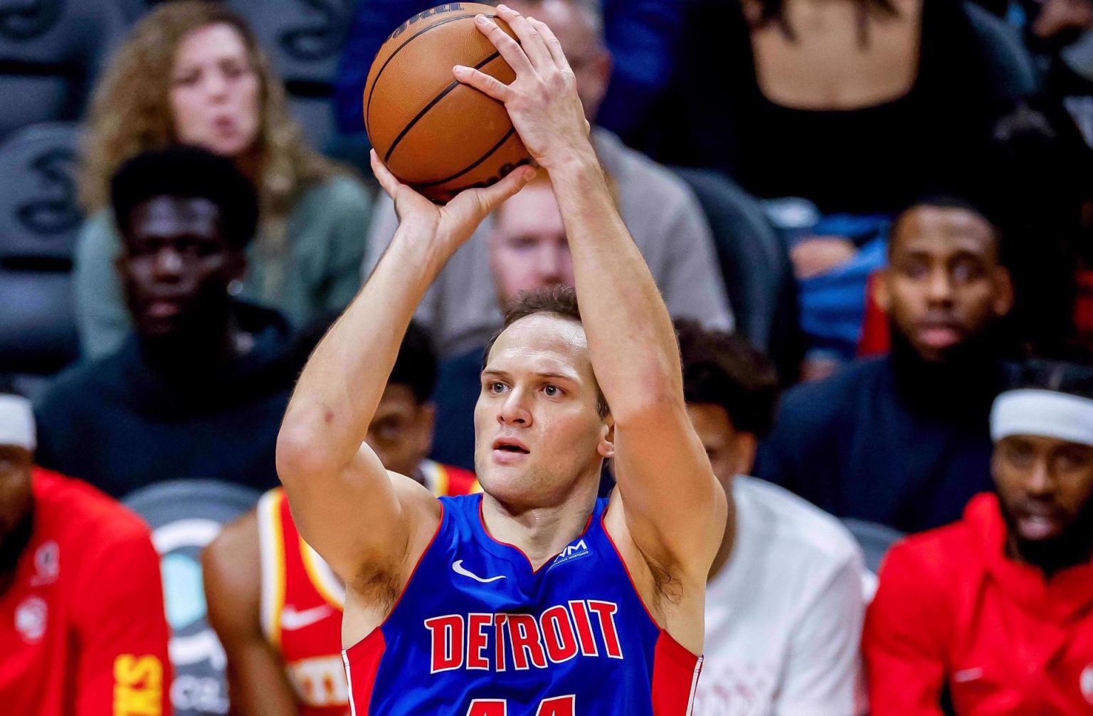 El alero croata Bojan Bogdanovic, en una fotografía de archivo. EFE/EPA/Erik S. Lesser