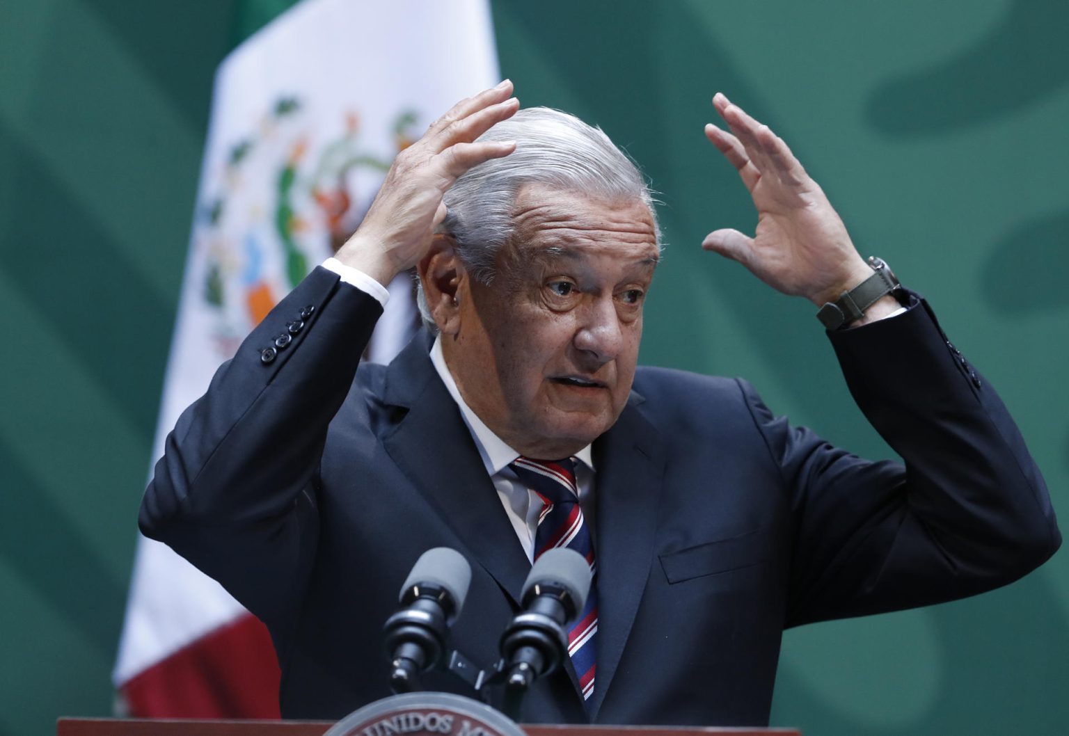 Fotograía de archivo del presidente de México, Andrés Manuel López Obrador. EFE/ Mario Guzmán