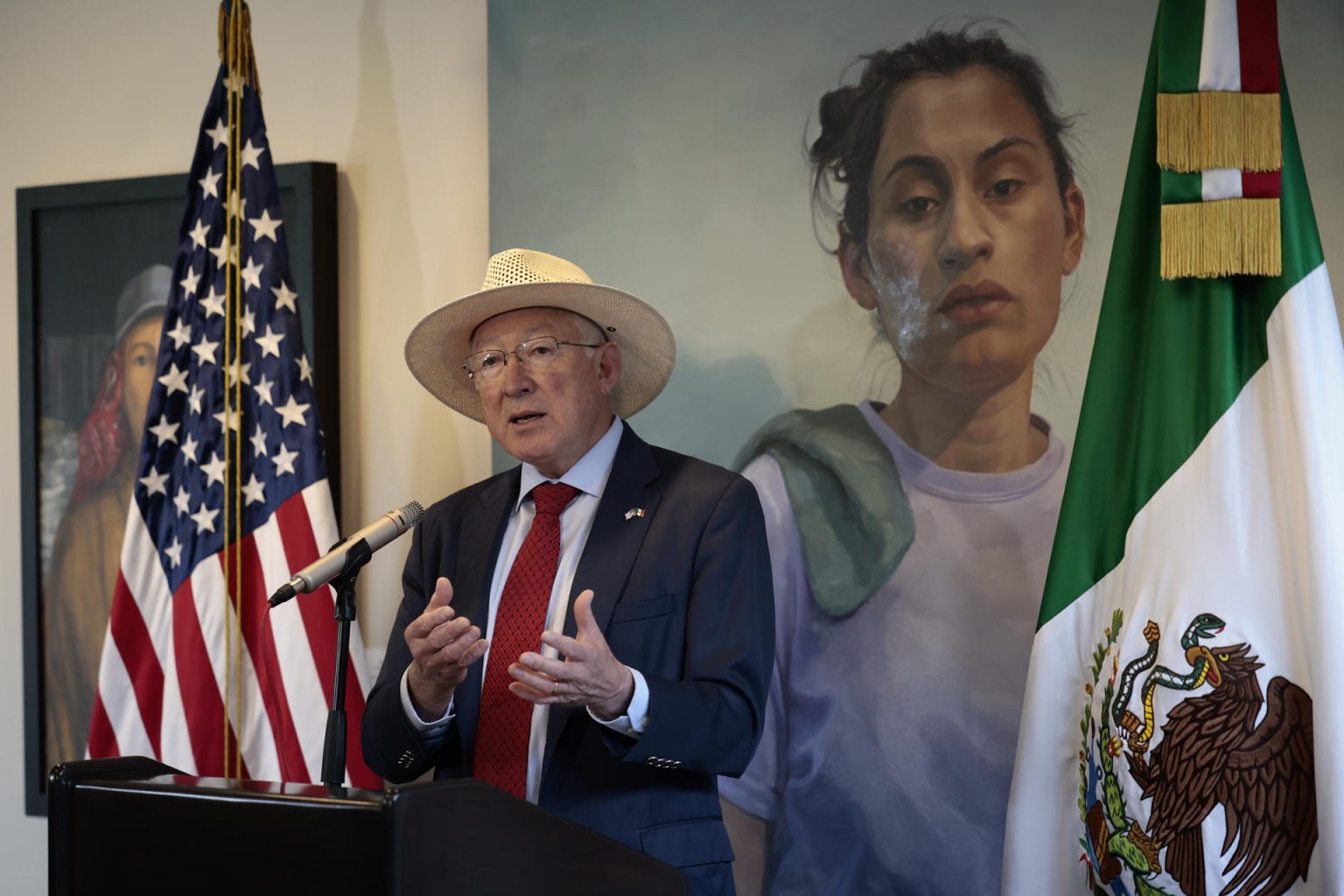 El embajador de Estados Unidos en México, Ken Salazar. Imagen de archivo. EFE/José Méndez