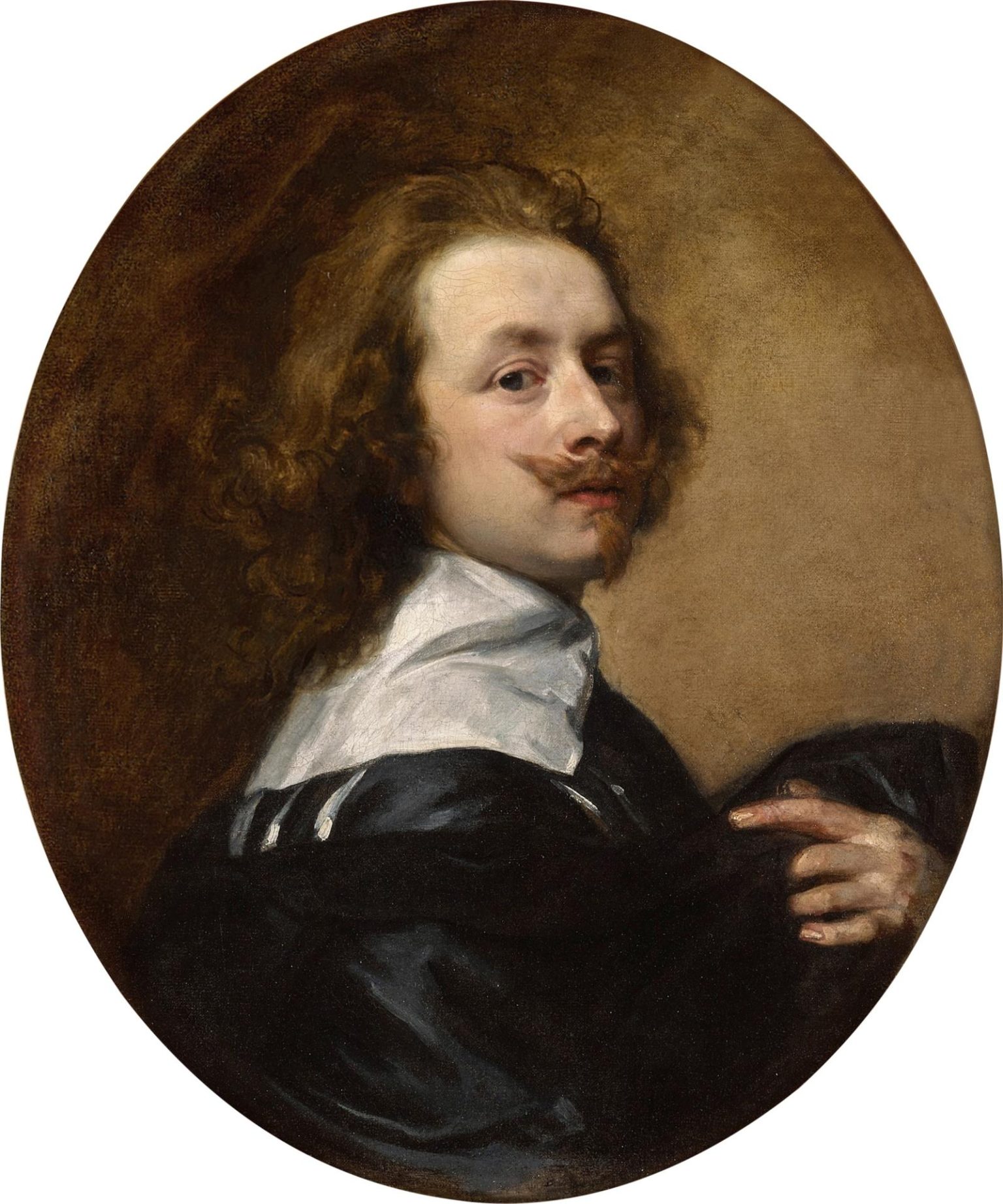 Fotografía cedida por Sotheby's donde se muestra un autorretrato del flamenco Anthony Van Dyck vendido por 2,43 millones de dólares durante una subasta en Nueva York (EE. UU). En total, 19 cuadros se quedaron sin dueño de los 49 que se ofrecían en la subasta. EFE/Sotheby's /SOLO USO EDITORIAL /NO VENTAS /SOLO DISPONIBLE PARA ILUSTRAR LA NOTICIA QUE ACOMPAÑA /CRÉDITO OBLIGATORIO