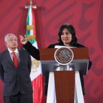 Fotografía de archivo de la titular de la Secretaría de Función Pública (SFP), Irma Eréndira Sandoval. EFE/ Sáshenka Gutiérrez