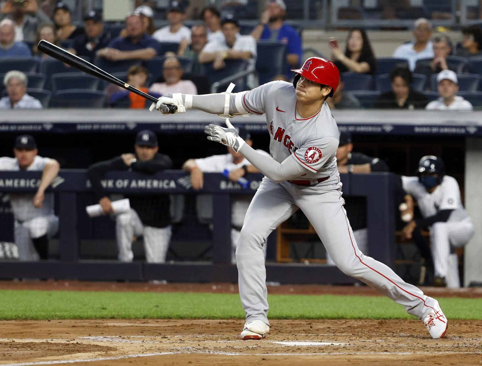 Imagen de archivo del jugador japonés de béisbol Shohei Ohtani. EFE/EPA/JASON SZENES