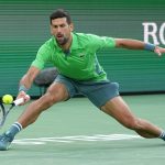 El tenista serbio Novak Djokovic fue registrado el pasado 9 de marzo, durante un partido del Másters 1.000 de Indian Wells, en Indian Wells (California, EE.UU.). EFE/Ray Acevedo