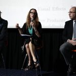 El profesor de Ciencias Políticas y Sociales de la Universidad Nacional Autónoma de México (UNAM), José Luis Gázquez (i); la jefa de misión de la Organización Internacional para las Migraciones (OIM), Dana Graber (c), y el director general para África, Asia-Central y Medio-Oriente de la Secretaría de Relaciones Exteriores (SRE), José Octavio Tripp (d), participan en el conversatorio "Migración desde África: riesgos e implicaciones para Latinoamérica y Europa" este martes en la Ciudad de México (México). EFE/José Méndez