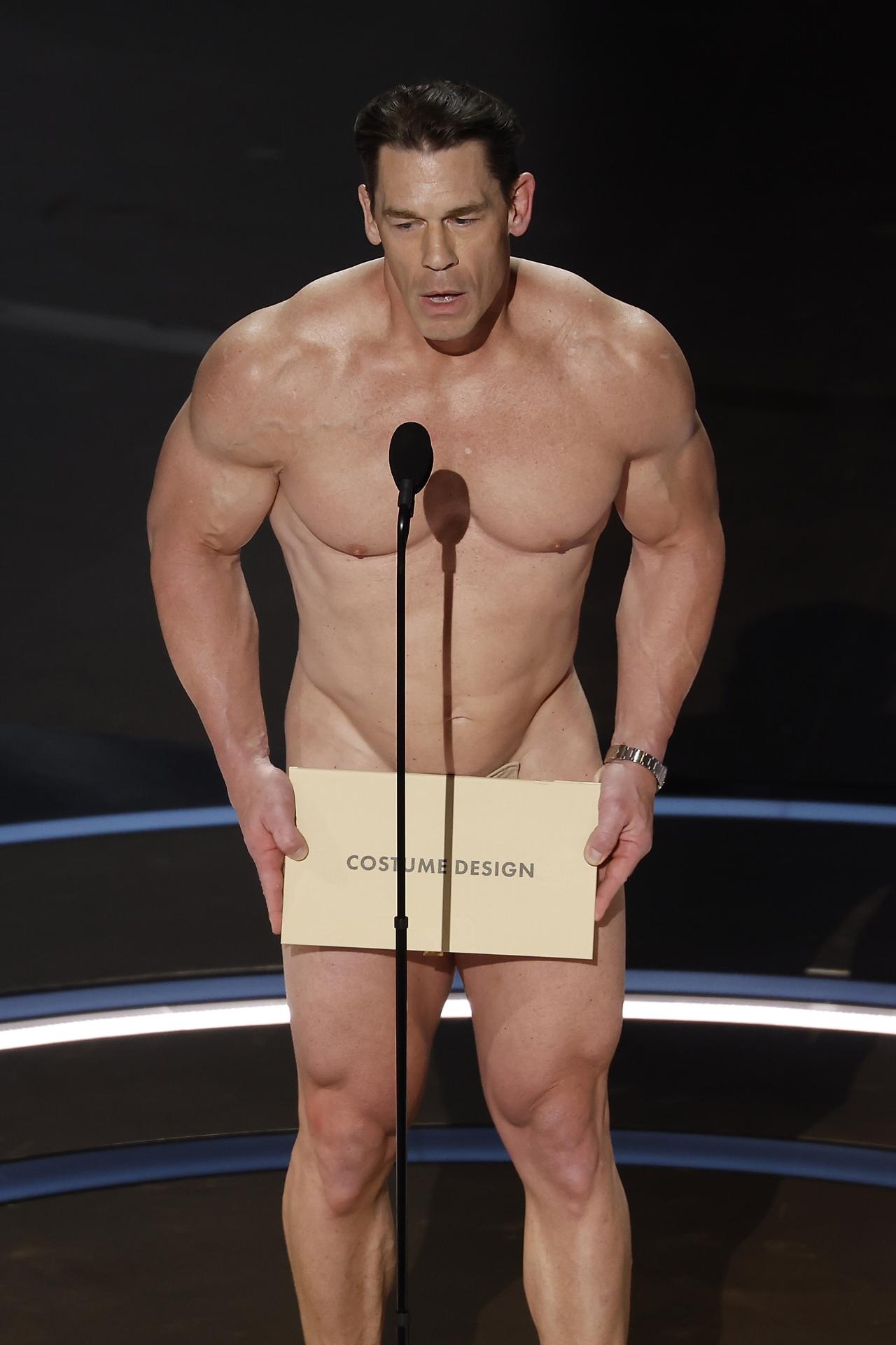 El actor y exluchador John Cena. EFE/EPA/CAROLINE BREHMAN
