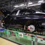 Fotografía de archivo de una linea de producción de BMW, en su planta de armado de San Luis Potosí (México). EFE/ Carlos Ramírez