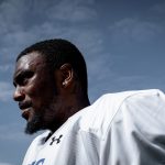 Fotografía cortesía de la NFL, del dominicano Bayron Matos, durante una sesión de entrenamiento. EFE/NFL/SOLO USO EDITORIAL/SOLO DISPONIBLE PARA ILUSTRAR LA NOTICIA QUE ACOMPAÑA(CRÉDITO OBLIGATORIO)