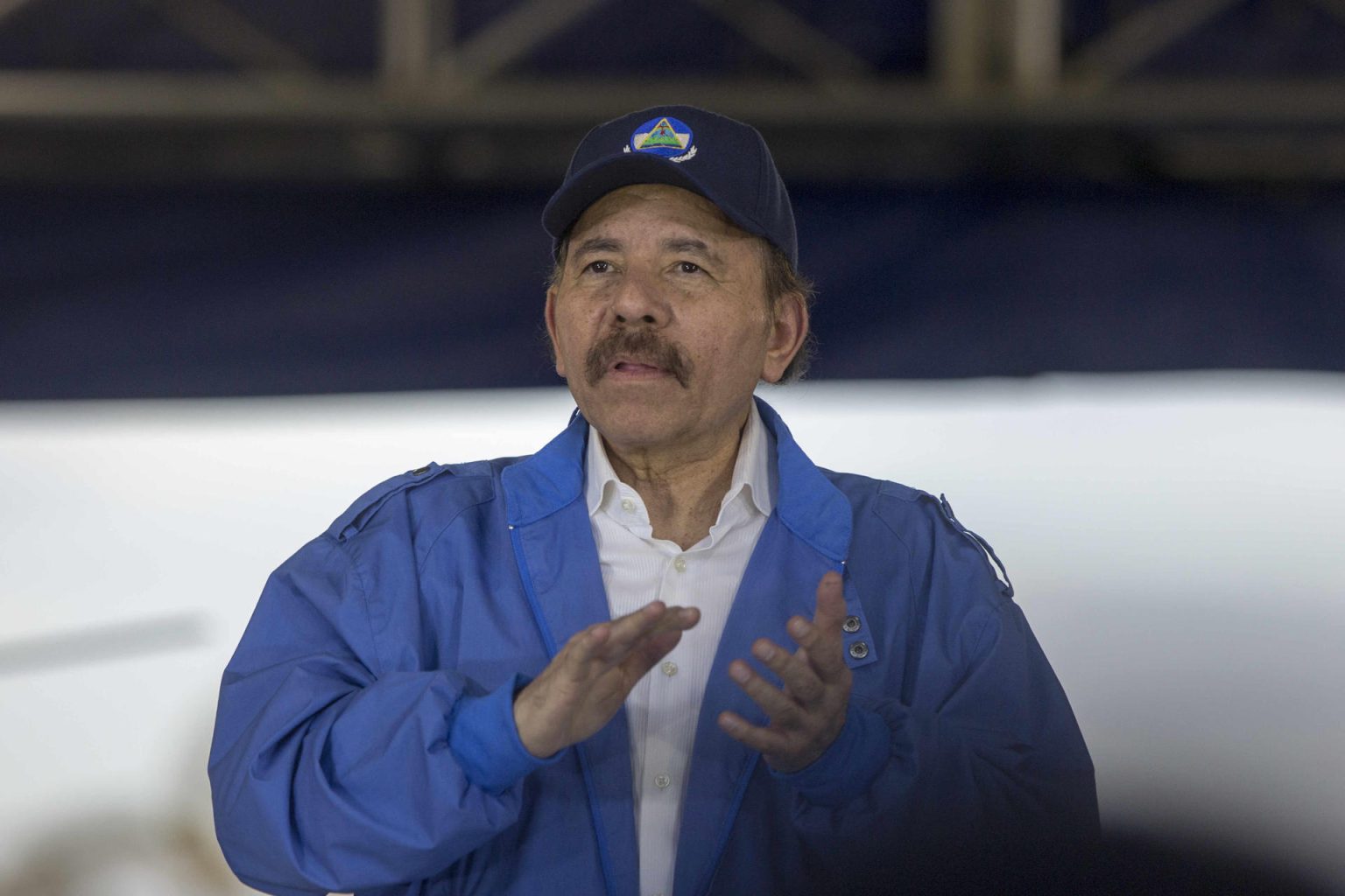 Imagen de archivo del presidente de Nicaragua Daniel Ortega. EFE/Jorge Torres