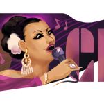 Fotografía cedida por Google donde se muestra el 'doodle' que realizó para homenajear el 92 aniversario del nacimiento de la actriz y cantante mexicana Lola Beltrán quien fuera por más de tres décadas una de las figuras principales en la música y el cine de su país. EFE/Google /SOLO USO EDITORIAL /NO VENTAS /SOLO DISPONIBLE PARA ILUSTRAR LA NOTICIA QUE ACOMPAÑA /CRÉDITO OBLIGATORIO