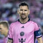 Lionel Messi, atacante argentino del club estadounidense de fútbol Inter Miami, fue registrado el pasado 13 de marzo, durante un partido de la Liga de Campeones de la Concacaf, en Fort Lauderdale (Florida, EE.UU.). EFE/Cristóbal Herrera