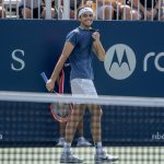 Imagen de archivo del estadounidense Taylor Fritz. EFE/ Julio César Rivas