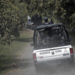 Fotografía de archivo de policías de la Guardia Civil que realiza guardias en Michoacán (México). EFE/Iván Villanueva