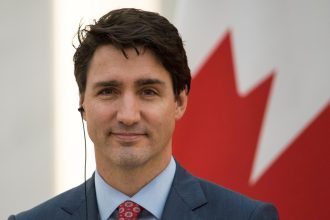 Fotografía de archivo del primer ministro canadiense, Justin Trudeau. EFE/ Fred Dufour