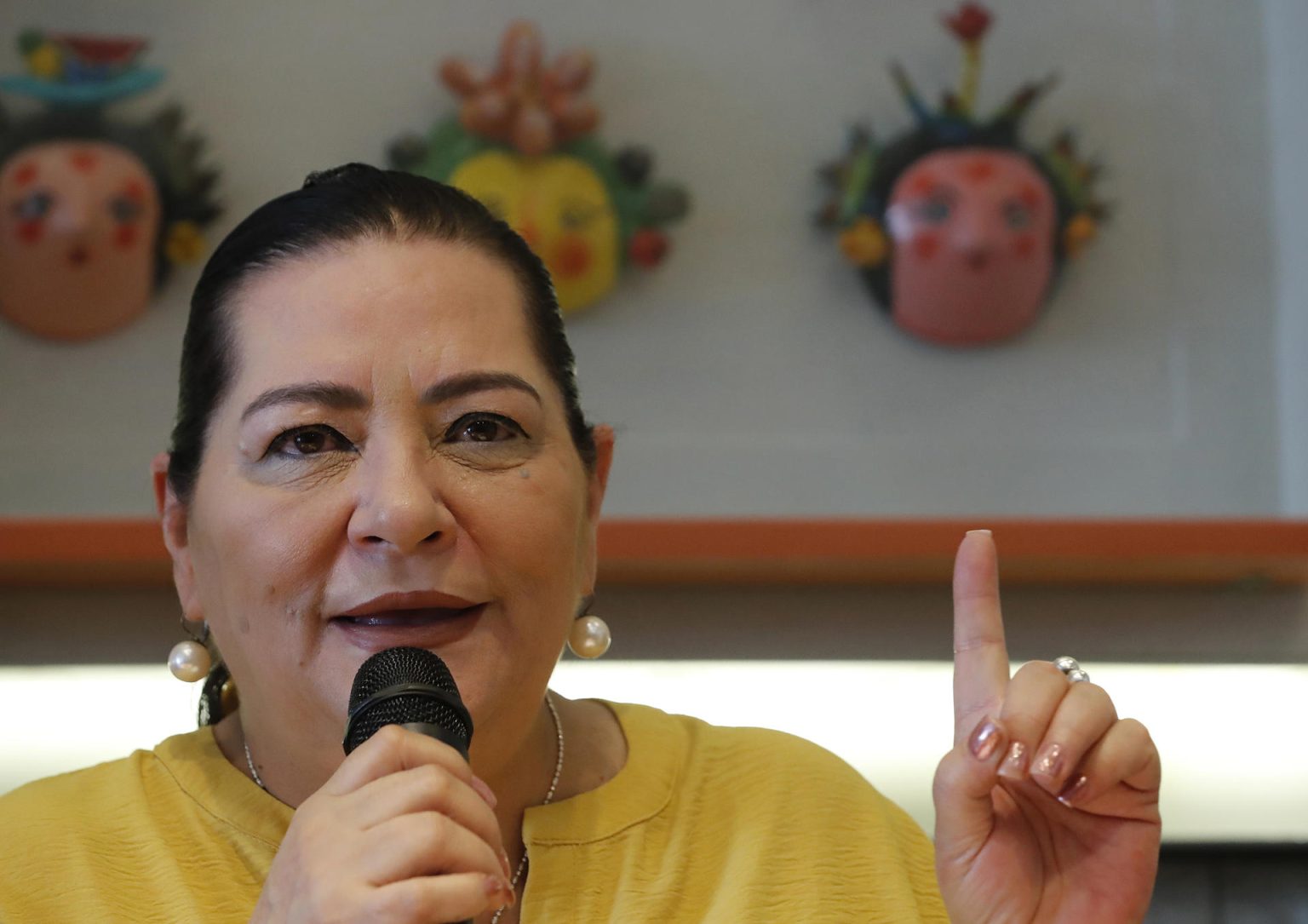 Imagen de archivo de la consejera presidenta del Instituto Nacional Electoral (INE), Guadalupe Taddei. EFE/Mario Guzmán