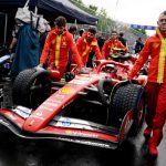 El piloto de la Scuderia Ferrari Carlos Sainz Jr. EFE/EPA/SHAWN THEW