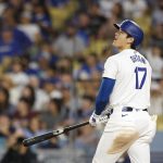 El lanzador estrella y bateador designado de los Dodgers de Los Ángeles, Shohei Ohtani, fue registrado el pasado 21 de junio al conectarle un jonrón a los Angelinos, en el Dodger Stadium de Los Ángeles. EFE/Caroline Brehman