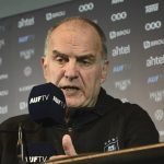 Imagen de archivo del seleccionador de Uruguay, Marcelo Bielsa, quien este viernes compareció ante la prensa en la ciudad de Paradise (Nevada) para hablar del partido de cuartos de final de la Copa América frente a Brasil, este sábado en el Allegiant Stadium. EFE/ Sofía Torres