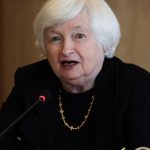 Imagen de archivo de la secretaria del Tesoro de EEUU, Janet Yellen. EFE/José Méndez