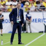 El entrenador Thomas Christiansen de Panamá Copa América 2024. EFE/EPA/JUAN G. MABANGLO