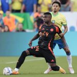 Foto de archivo del delantero John Córdoba, que ha ganado la posición de titular en la selección colombiana durante  la Copa América de Estados Unidos. EFE/EPA/John G. Mabanblo