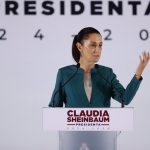 La futura presidenta Claudia Sheinbaum participa en la presentación de parte de su gabinete de Gobierno, este jueves en Ciudad de México (México). EFE/Sáshenka Gutiérrez