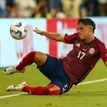 El delantero de Costa Rica Warren Madrigal en la Copa América 2024. EFE/EPA/ADAM DAVIS