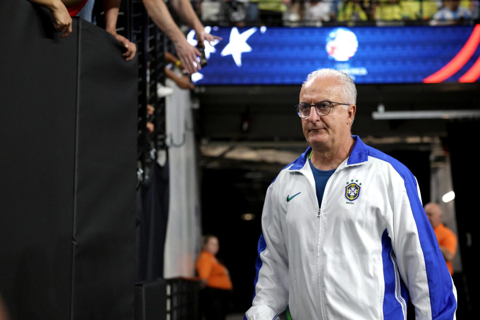 El entrenador de Brasil Dorival Silvestre Junior en la Copa América 2024. EFE/EPA/ALLISON DINNER