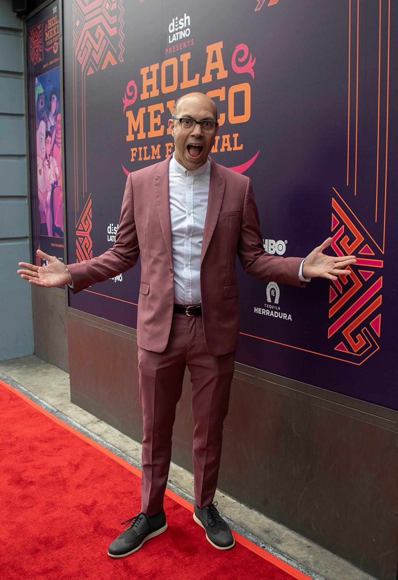 Fotografía de archivo del fundador y director del festival Hola México Film Festival (HMFF) Samuel Douek en el Teatro Montalbán de Hollywood, California (EE.UU.). EFE/ Javier Rojas