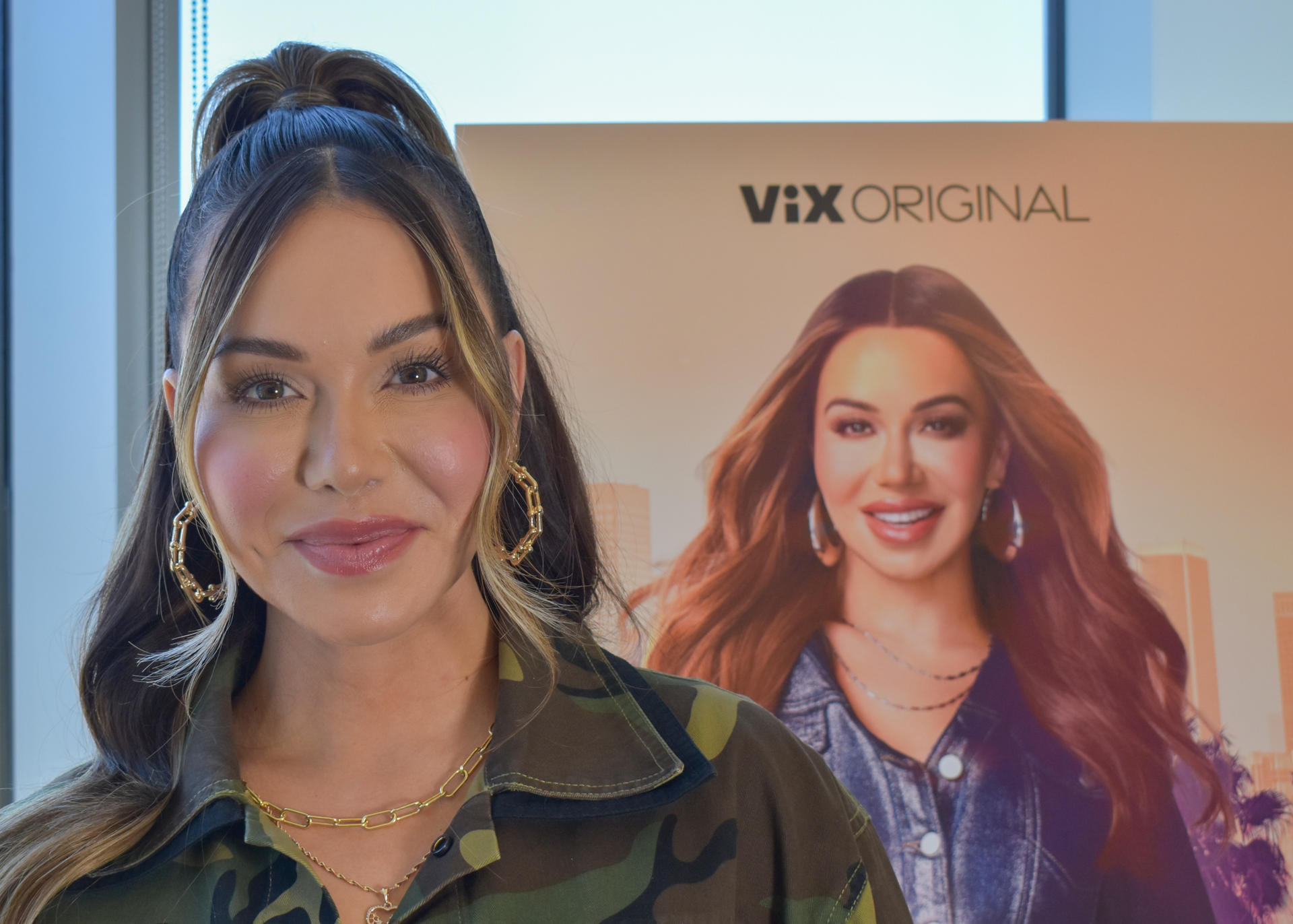 La cantante Chiquis Rivera posa el 13 de agosto de 2024 durante una entrevista con EFE, en Los Ángeles (Estados Unidos). EFE/ Mónica Rubalcava
