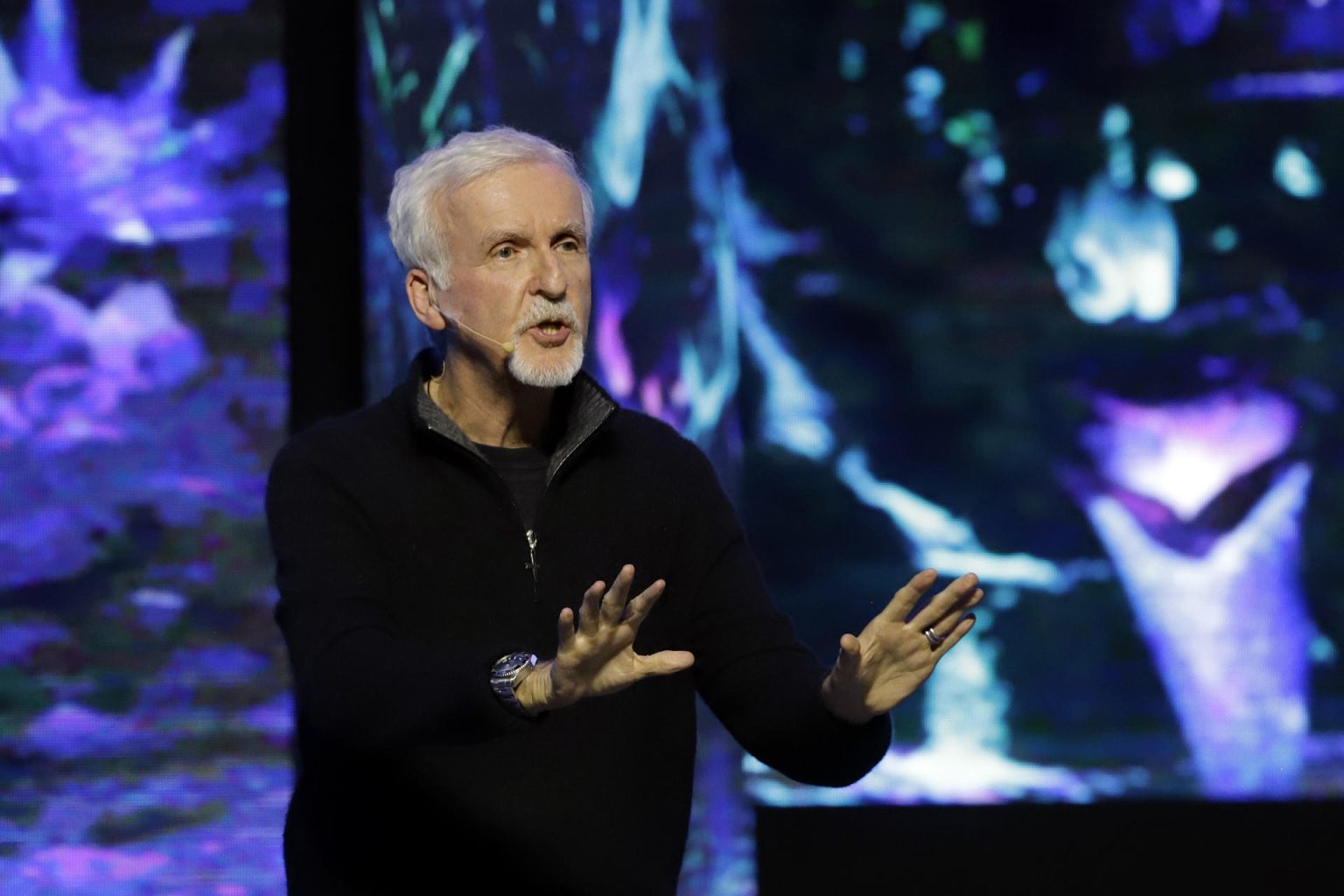 El cineasta y explorador canadiense James Cameron. Imagen de archivo. EFE/ Hilda Ríos