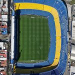 Fotografía aérea que muestra este viernes el estadio la Bombonera, que acogerá el 21 de septiembre el superclásico del fútbol argentino entre Boca Juniors y River Plate. EFE/Juan Ignacio Roncoroni