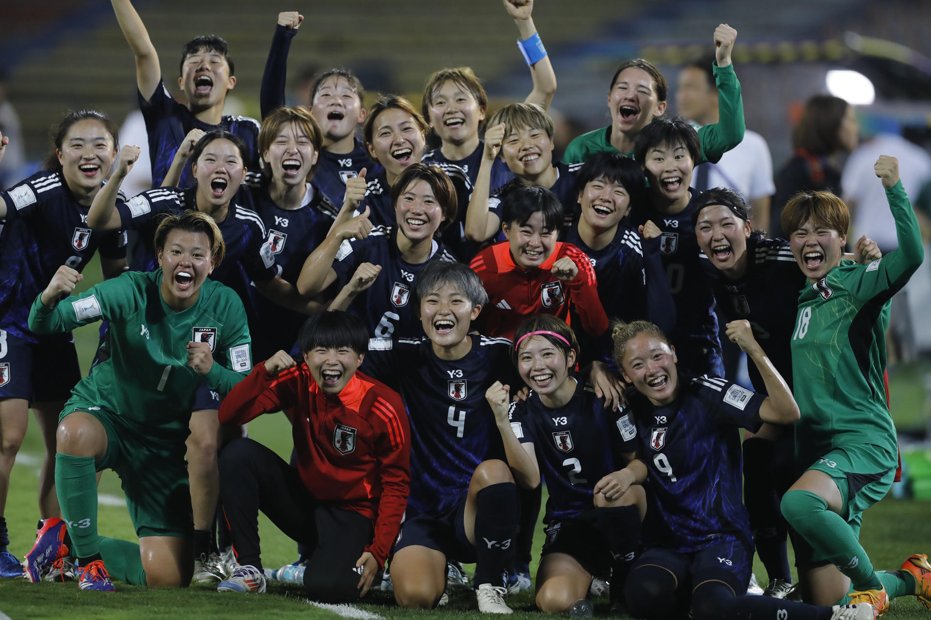 La selección de Japón derrotó este domingo en Medellín por 1-0 a la de España y se clasificó a la semifinales del Mundial sub-20 EFE/ Luis Eduardo Noriega Arboleda
