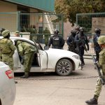 Imagen de archivo de elementos de la Guardia Nacional que montan un operativo en la Ciudad de Culiacán en el Estado de Sinaloa (México). EFE/STR