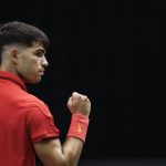 El español Carlos Alcaraz encabezará una exhibición de tenis en el Madison Square Garden de Nueva York. EFE/Kai Foersterling