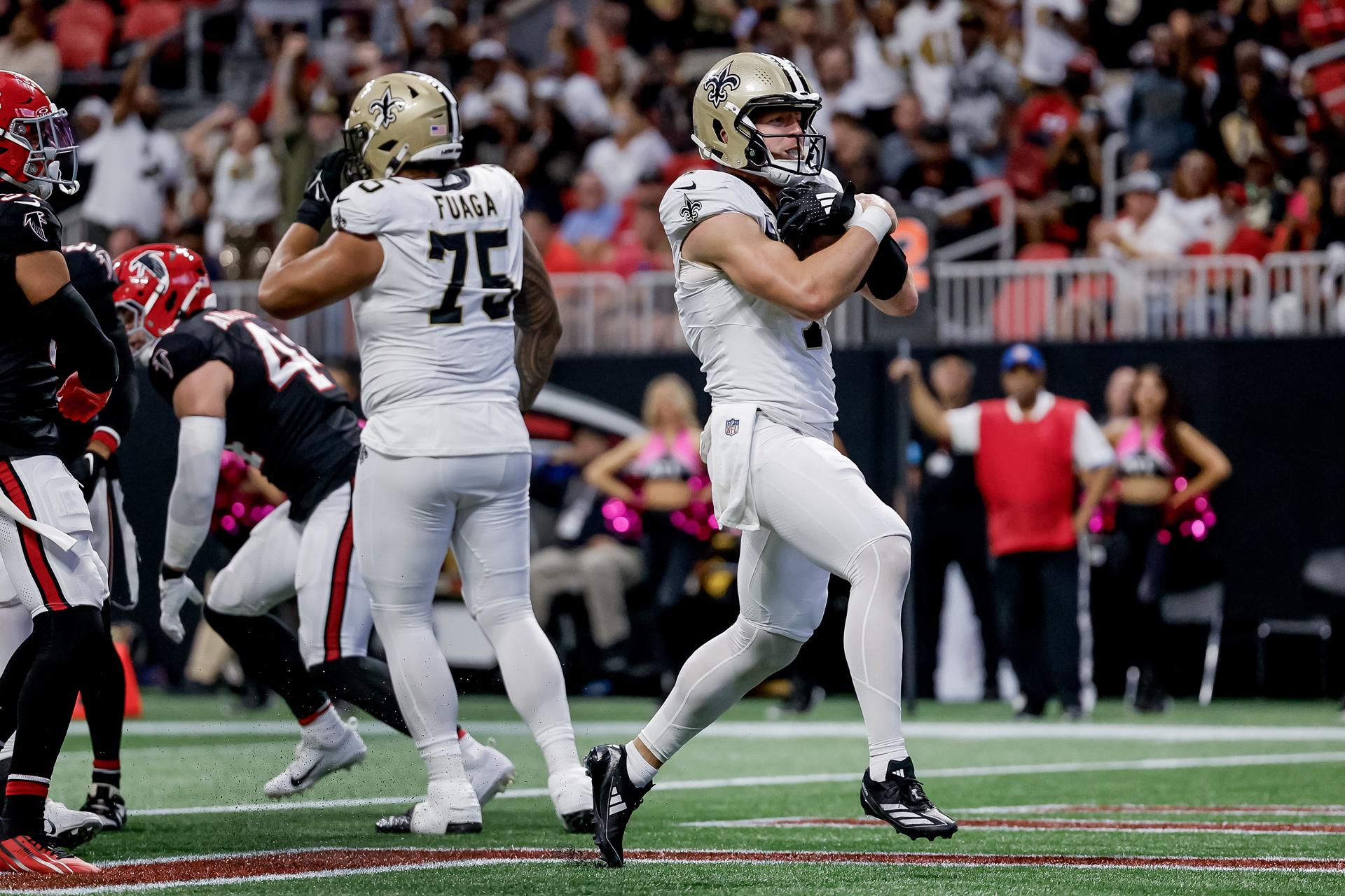 Saints y Falcons se citaron este domingo en Atlanta. EFE/EPA/ERIK S. LESSER
