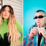 Combo de dos fotografías cedidas por Telemundo donde aparece la cantante colombiana Karol G y el puertorriqueño Bad Bunny quienes se erigieron como los favoritos en la próxima edición de los premios Latin Grammy al sumar cada uno ocho categorías, tras el anuncio de los nominados por parte de la Academia Latina de la Grabación, organizadores de estos premios que se celebrarán el 14 de noviembre. EFE/Telemundo /SOLO USO EDITORIAL /NO VENTAS /SOLO DISPONIBLE PARA ILUSTRAR LA NOTICIA QUE ACOMPAÑA /CRÉDITO OBLIGATORIO