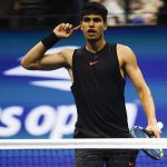 El tenista español Carlos Alcaraz durante el US Open. EFE/EPA/DANIEL MURPHY