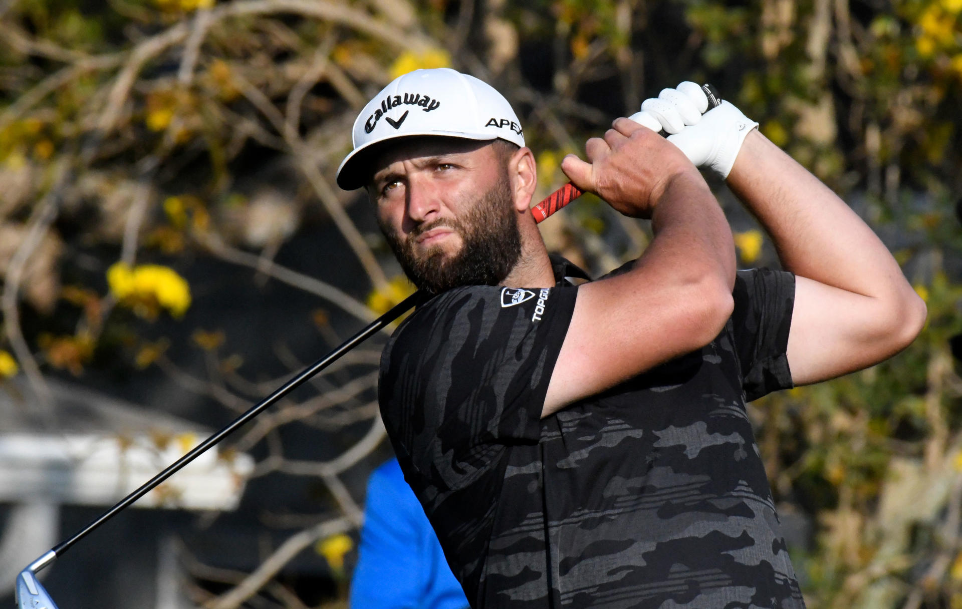 Foto de archivo del golfista español Jon Rahm, quien este domingo agrandó su leyenda en Chicago. EFE/ Gerardo Mora
