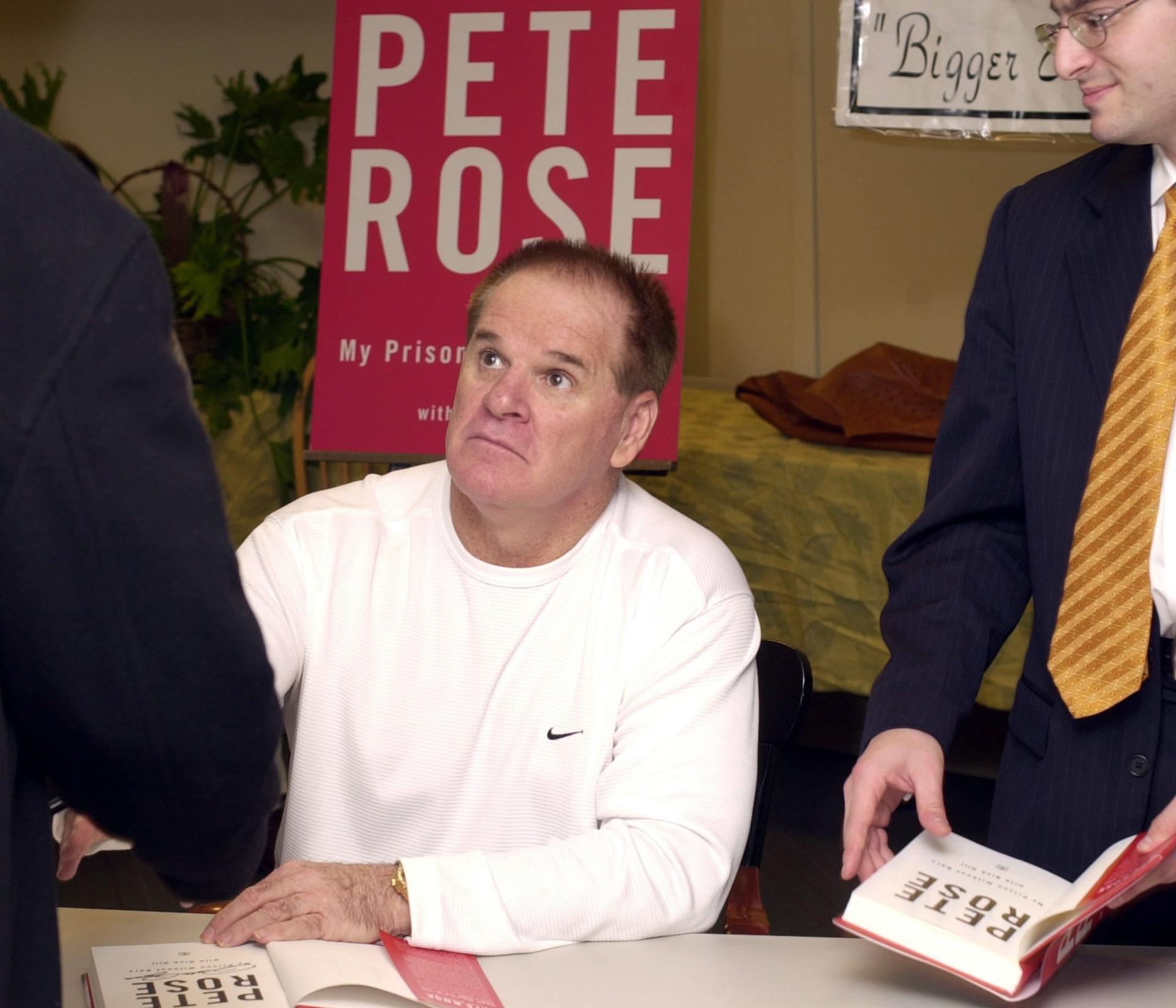 Foto de archivo del legendario ex pelotero Pete Rose, cuyo fallecimiento ha sido anunciado este lunes. EFE/EPA/MITCH JACOBSON
