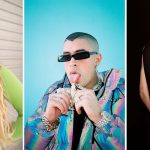 Composición de tres fotografías cedidas por Telemundo donde aparece la cantante colombiana Karol G, el puertorriqueño Bad Bunny (c) y el mexicano Peso Pluma que lideran las nominaciones a los Latin Billboard. EFE/Telemundo /SOLO USO EDITORIAL /NO VENTAS /SOLO DISPONIBLE PARA ILUSTRAR LA NOTICIA QUE ACOMPAÑA /CRÉDITO OBLIGATORIO