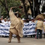 Miles de personas protestan en contra de la reforma judicial este martes, en Ciudad de México (México). EFE/José Méndez