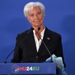 Fotografía del 13 septiembre de 2024 de la presidenta del Banco Central Europeo, Christine Lagarde, durante una rueda de prensa tras una reunión con el Consejo de Asuntos Económicos y Financieros (ECOFIN) de la UE en Budapest (Hungría). EFE/ Tibor Illyes / Hungria out