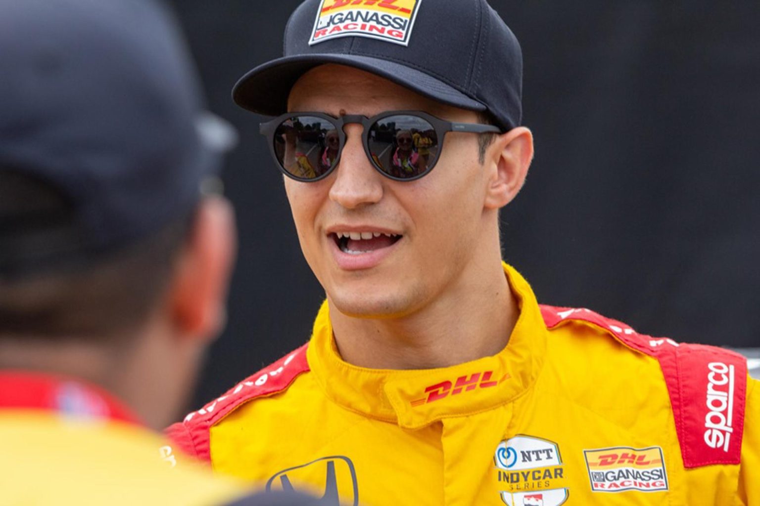 El piloto español Alex Palou (Chip Ganassi) se prepara antes del inicio de la IndyCar de Toronto en una imagen de archivo. EFE/ Julio César Rivas