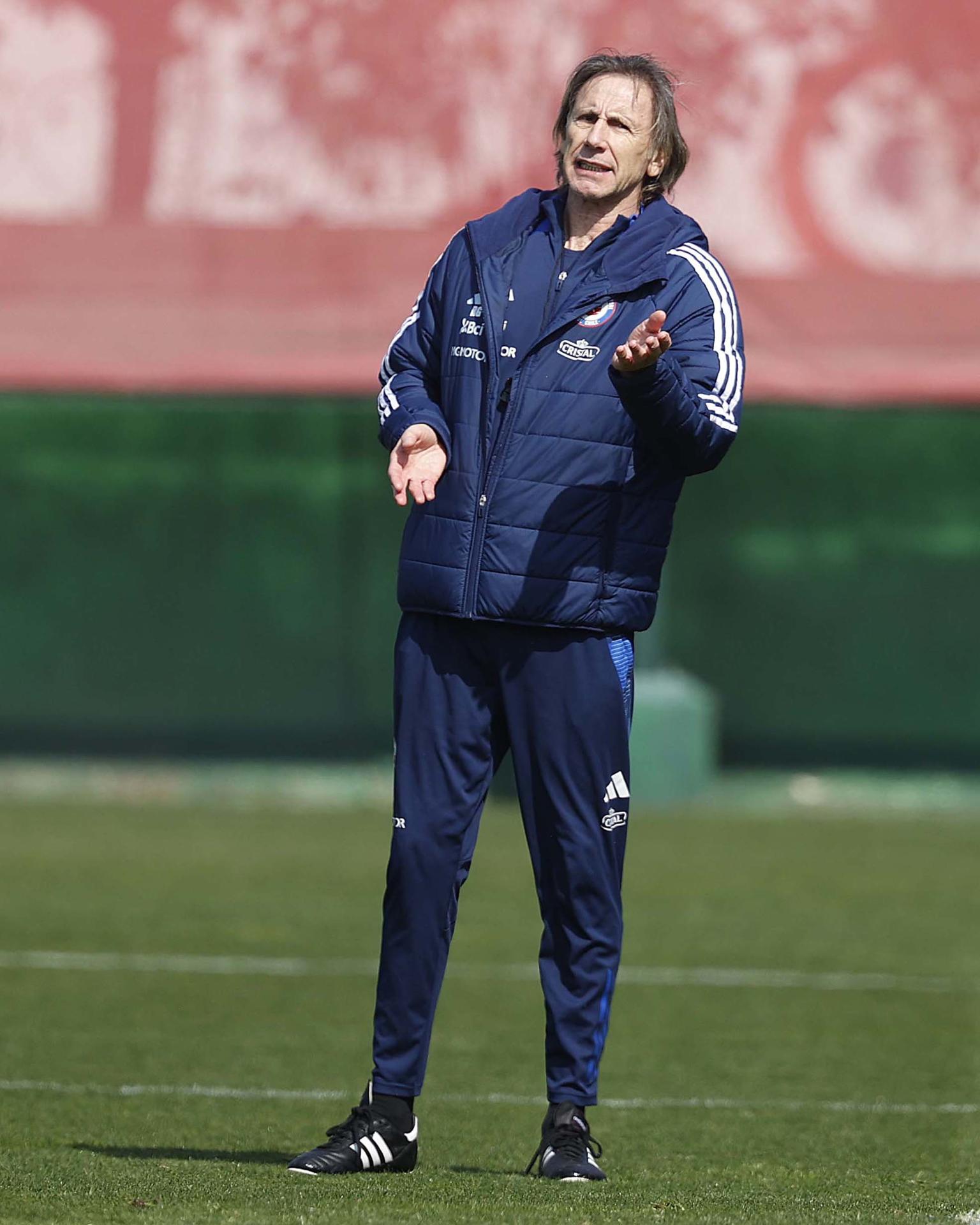 Fotografía de archivo del seleccionador de Chile, Ricardo Gareca. EFE/ Federación de Fútbol de Chile /SOLO USO EDITORIAL